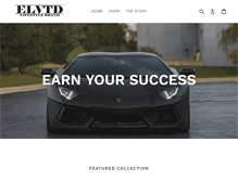 Tablet Screenshot of elvtd.com